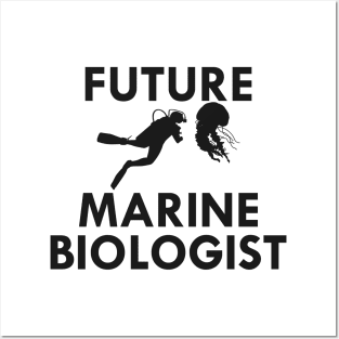 Future Marine Biologist Posters and Art